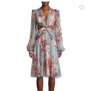 PatBo Peony Cut out dress